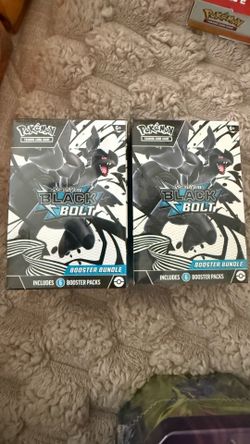 Pokemon Scarlet & Violet Black Bolt Booster Bundles