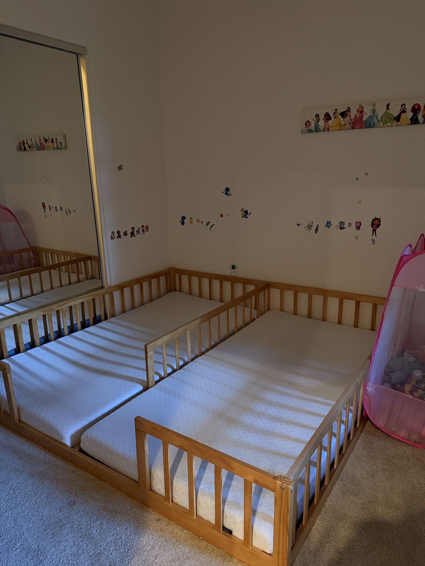 Double Montessori Floor Bed