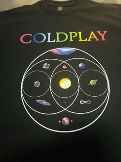 MADE TO ORDER CUSTOM COLDPLAY T-SHIRTS