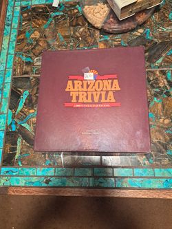 Arizona Trivia - 1000 Fun Filled Questions - Vintage Game from 1985