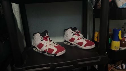 Jordan 6 carmine size 7