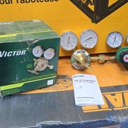 Victor 1 AND 2-Stage Regulators BOTH for Price, New, Financing Available 