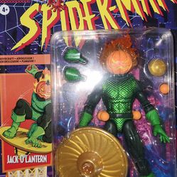 Marvel Legends Spiderman Retro Jack O'Lantern
