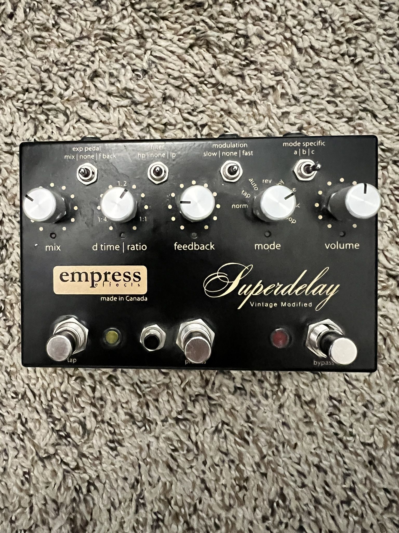 Empress Superdelay, Vintage Modified