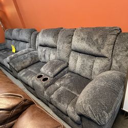🔥 ASHLEY RECLINING SOFA & LOVESEAT SALE! 🔥