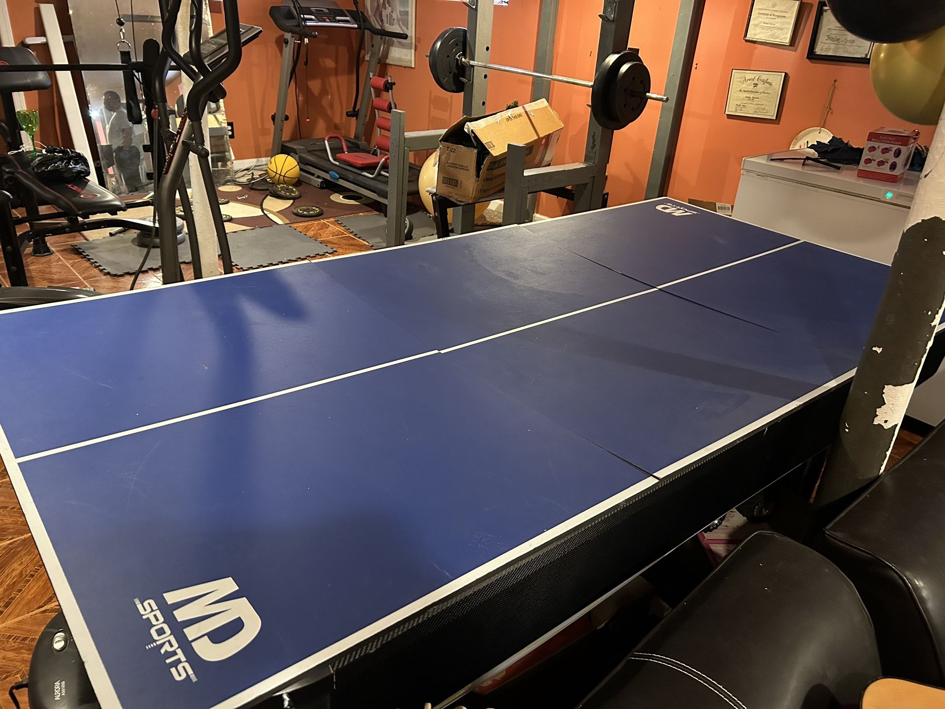 Air Hockey And Ping Pong Table 2 In 1
