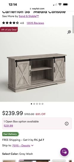 Tv Console 65 Inch