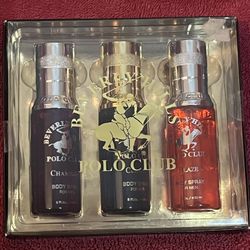 Beverly Hills Polo Club Men’s Body Spray Collection 3oz Each NEW!