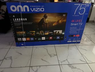 ONN 75" 4K UHD Smart TV Powered by Vizio