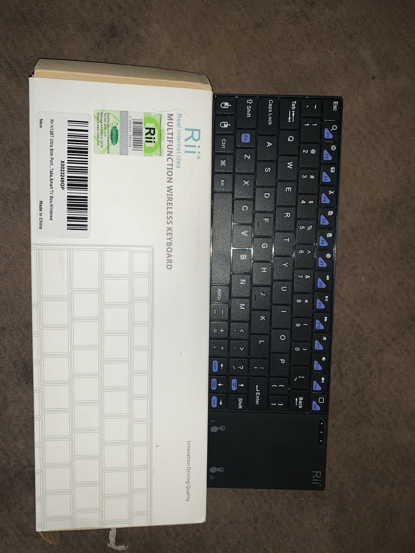 Mini wireless keyboard