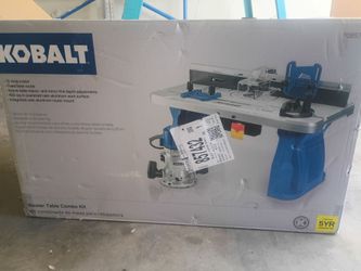 Kobalt router set with table