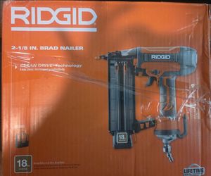 RIDGID 18GA 2-1/8 In. Brad Nailer