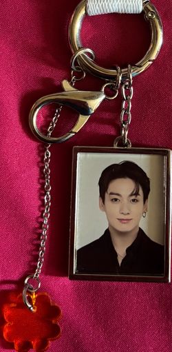 BTS Permission to Dance on Stage official merch keyring of Jungkook.