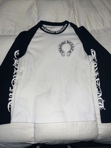 Chrome Hearts Horseshoe Baseball Shirt – White/Black – Authentic Streetwear
