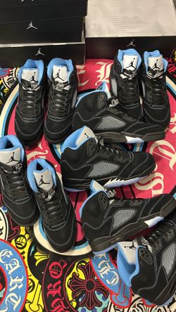 Jordan 5 Black/University Blue (UNRELEASED) RELEASE JUNE 2026