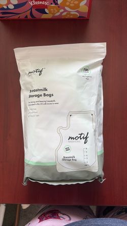 Breastmilk storage bags