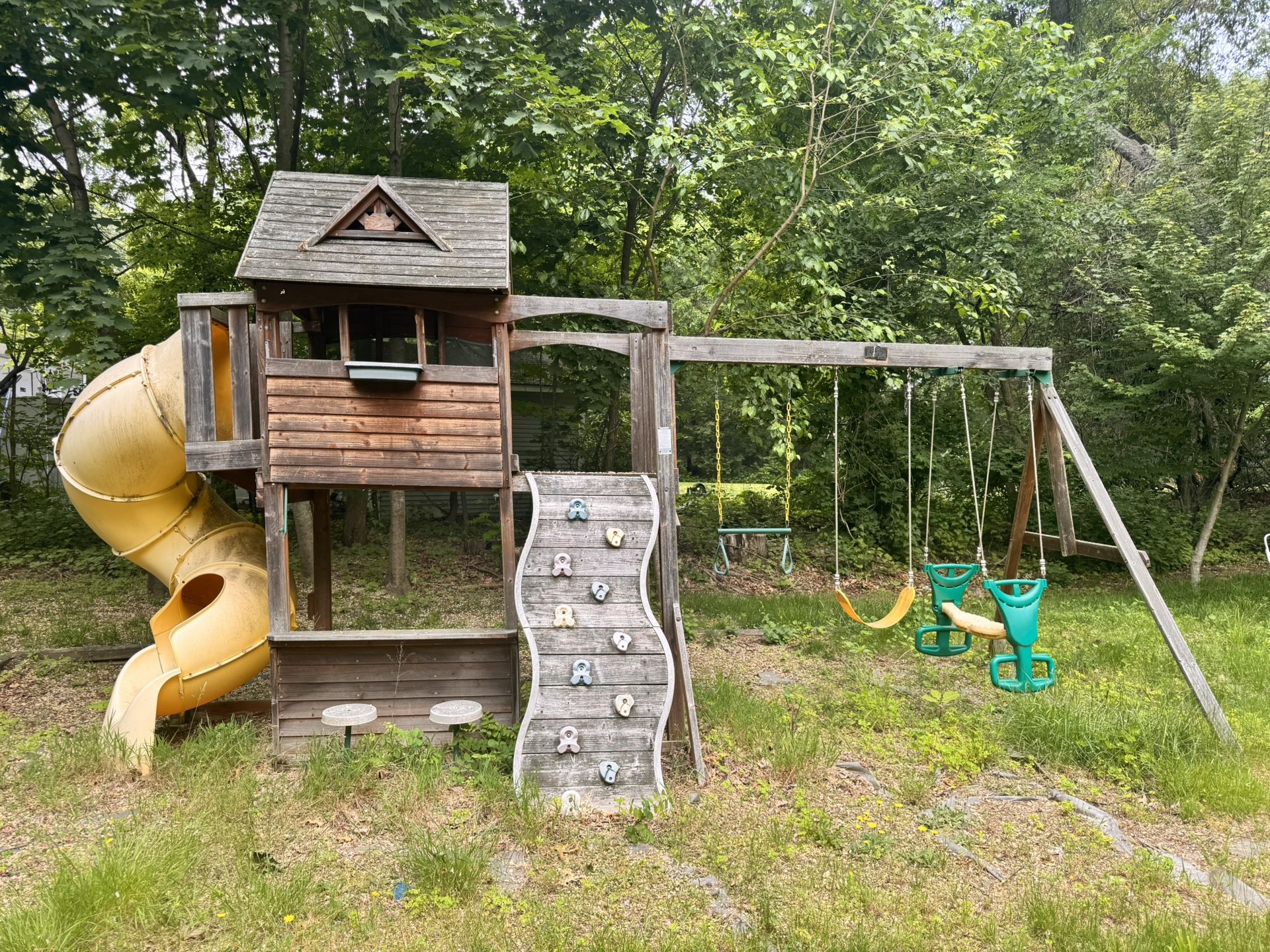 Wood Swing Set 