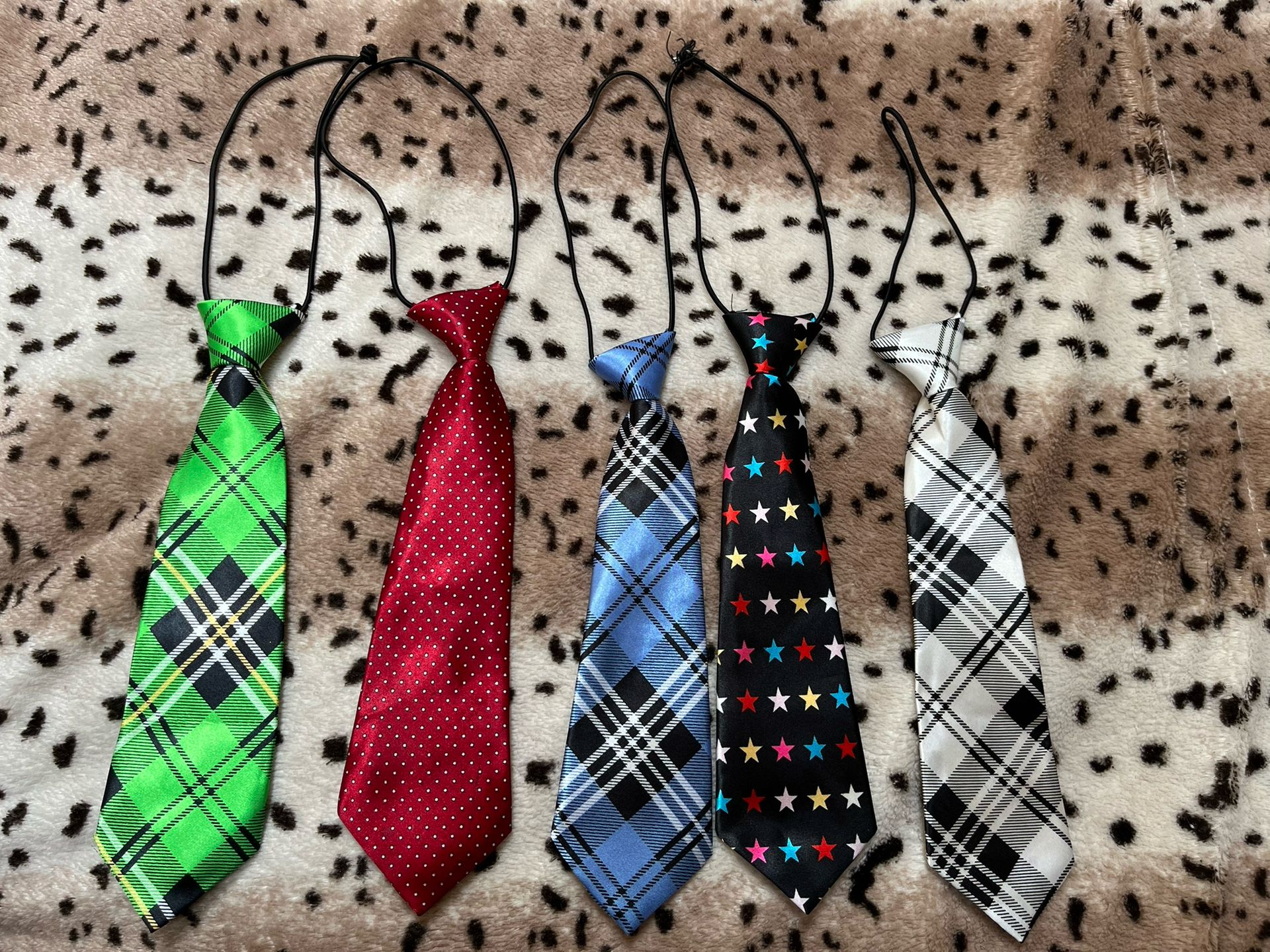 Lot Of 5 Toddler Child Dress Ties