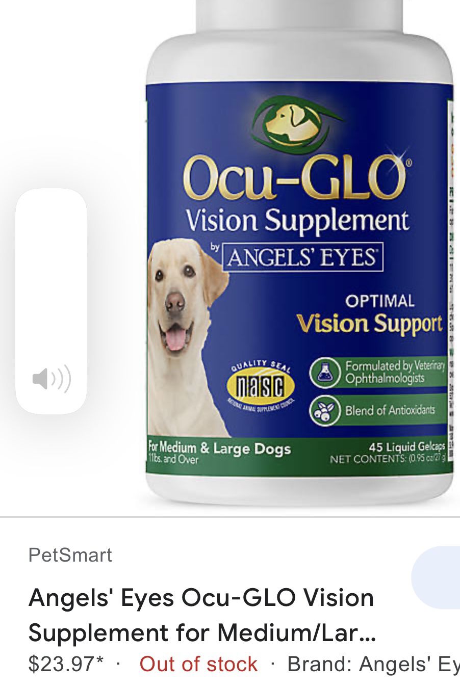 New And Sealed Ocu-Glo Vision Supplement 