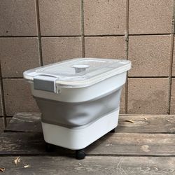 Dog food storage