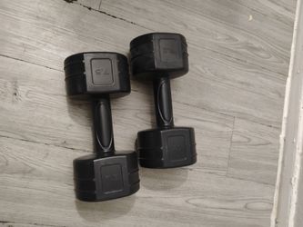 7.5 lb Dumbbell Pair Black
