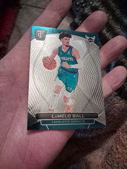 2024-25 Panini Totally Certified LaMelo Ball Crome Mirror Holofoil #117 - Charlotte Hornets. Near Mint Condition