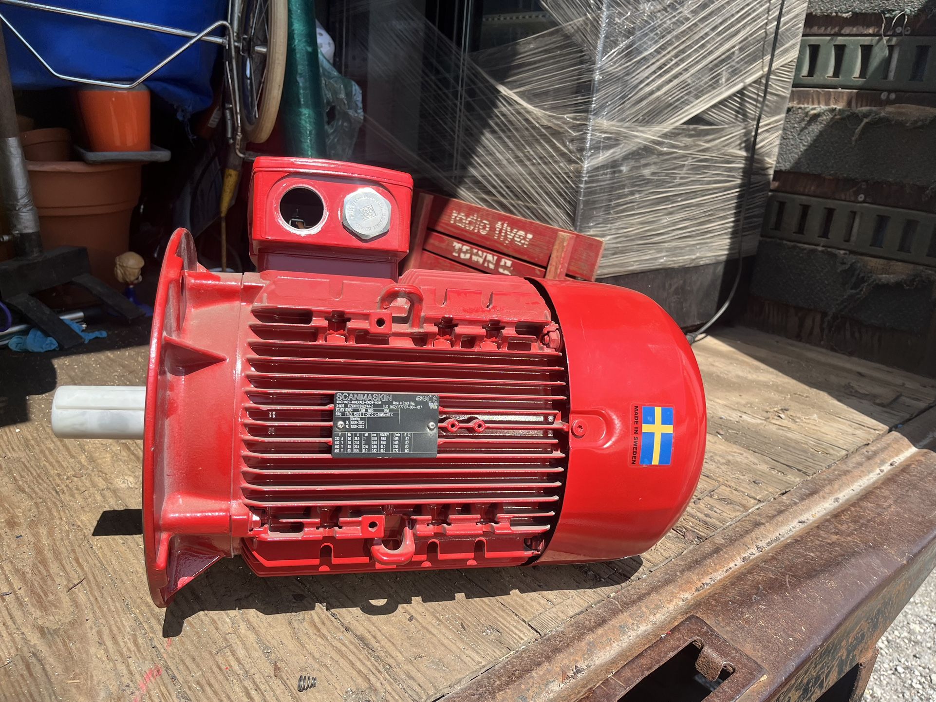 ScanMaskin Electric Motor