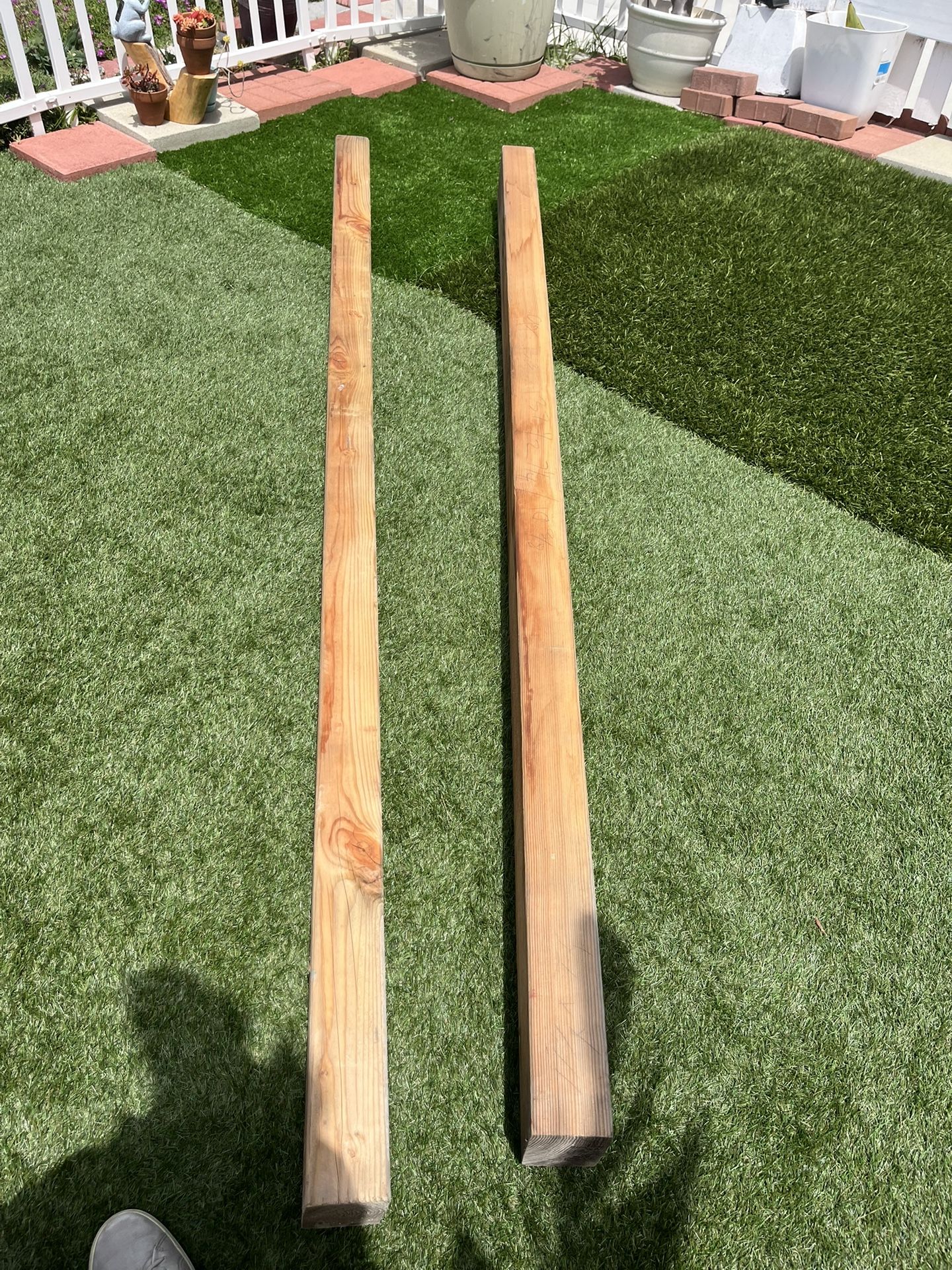 Wood Posts 4x6x8.