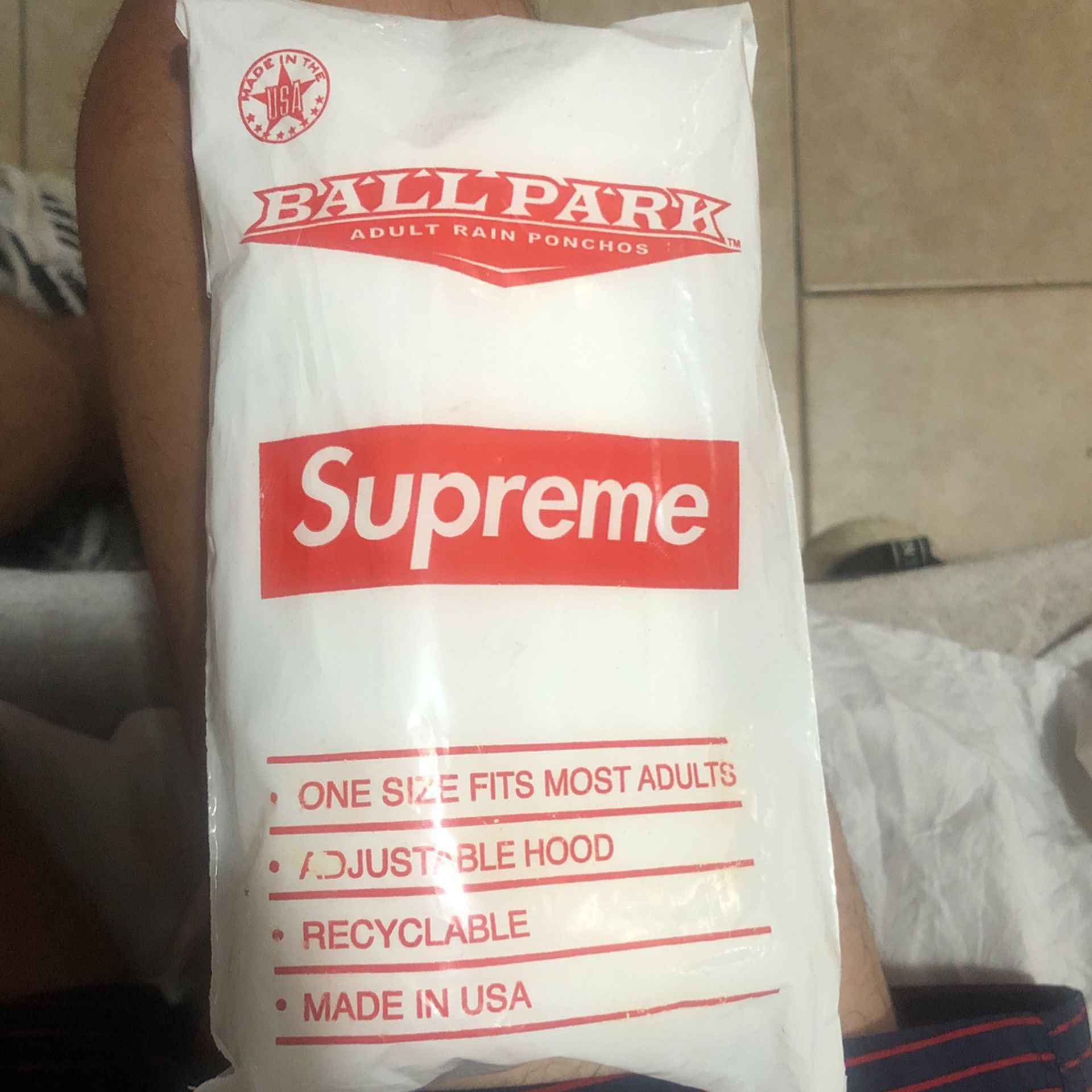 Supreme Limited Time Poncho