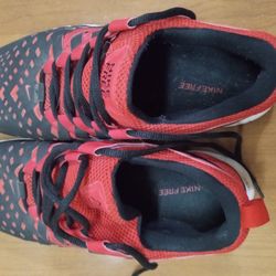 Men's Red Nike Free Shoes