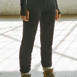 Joah Brown Empire Jogger Black French Terry - Sz XS/S