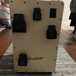 Sawtooth Canon Drum With Percussion Tools 