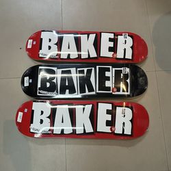 Baker Skateboard Decks  At Catch A Wave Surf & Skate Shop