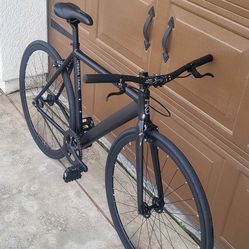 NO TRADES - 6KU Urban Track Aluminum Fixie Fixed Gear / Single Speed Track Bike 52cm