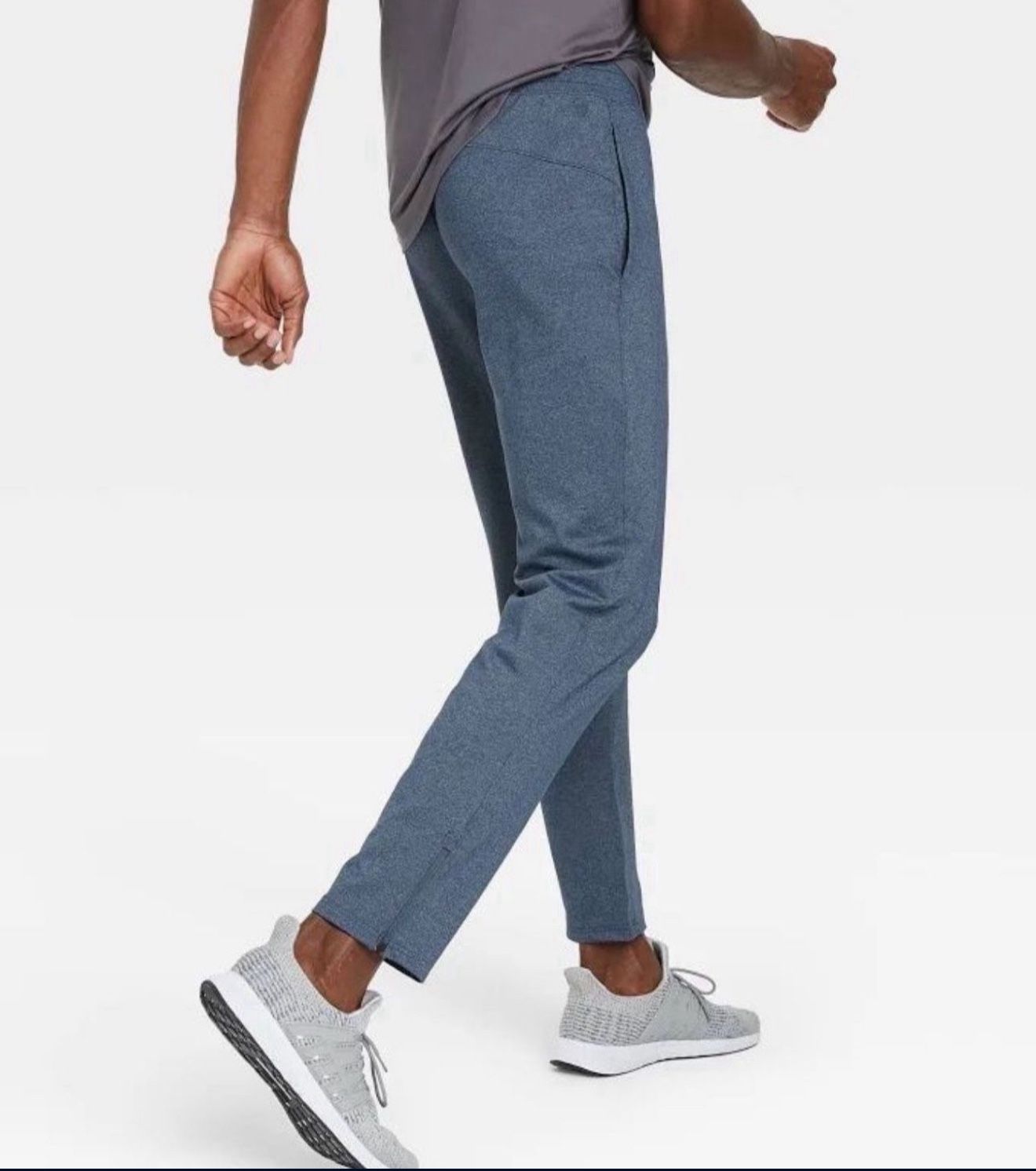 Men's Nylon Joggers  New With Tags $5 Each (navy) Size Small And Large $5
