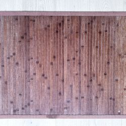 Bamboo bath mat