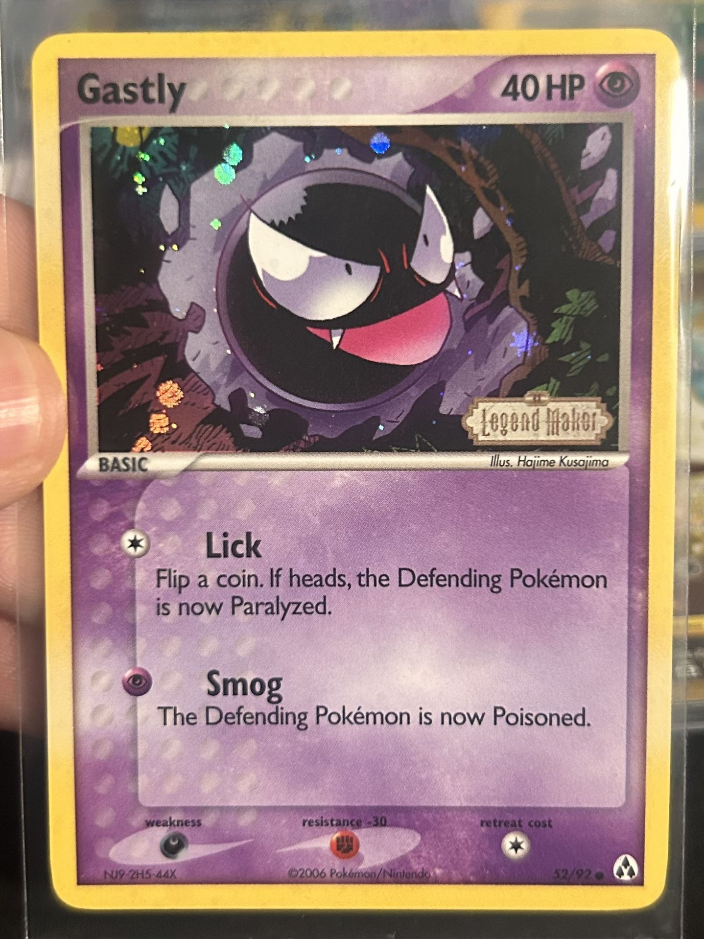 Gastly Legend Maker (LM) Near Mint Condition