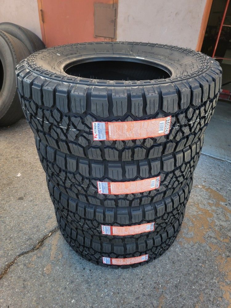 LT 275 70 18 KENDA KEVLER ALL TERRAIN 10PLY TIRES SILVERADO SIERRA RAM F150 TUNDRA TITAN RUBICON GLADIATOR F250