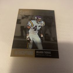 Football Upper Deck 1996 Orlanda Thomas #219