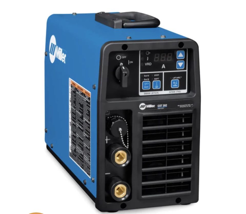 Miller CST 282 Stick/TIG Welder 208-575V, Dinse - 907810