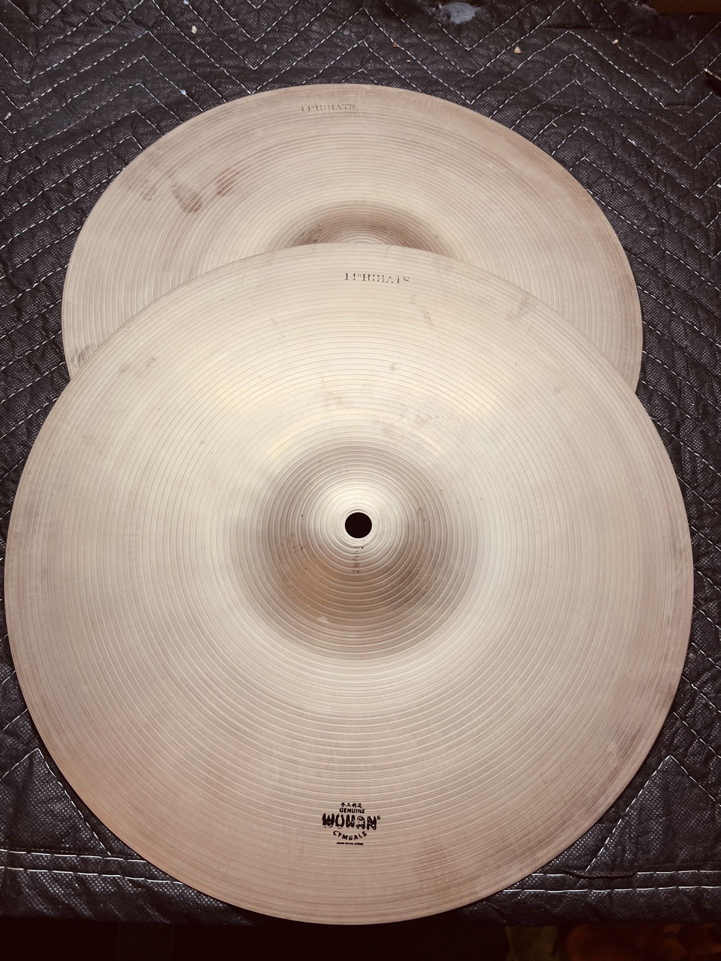 Wuhan 14” Hi-hats and 12” Splash