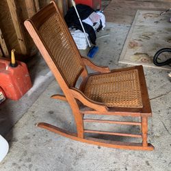 Hand Caned Chair - $95.