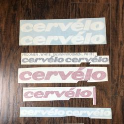 CERVELO Bicycle Stickers