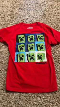 Minecraft shirt size 7/8