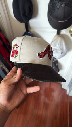 Atlanta Braves Throwback Fitted Hat