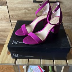 Pink Ankle Strap Sandals