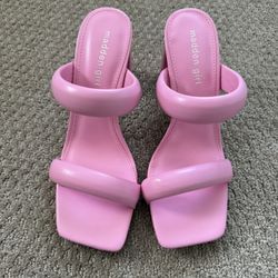 Madden Girl Pink Heels 