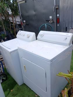 Washer and dryer