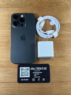 📱 iPhone 15 Pro | 256GB | Black Titanium | Unlocked (Any Carrier)