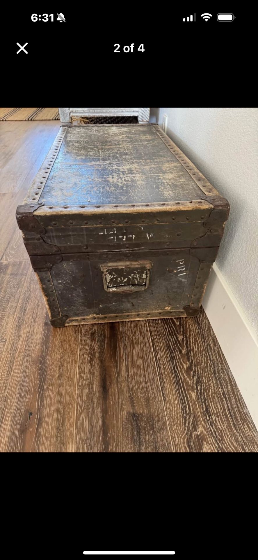Rustic chest